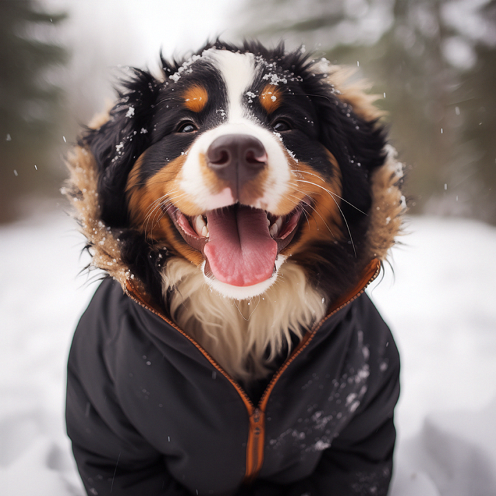 Cold weather essentials for Mini Bernese Mountain Dog
